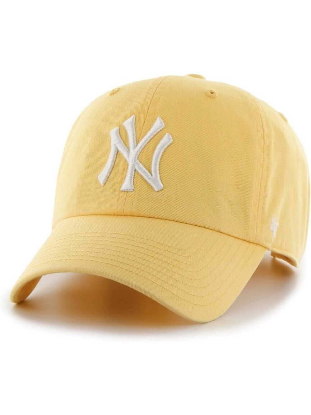 Women's Pale Yellow Yankees Hat | Stylish Ball Cap | Perfect for Game Day
